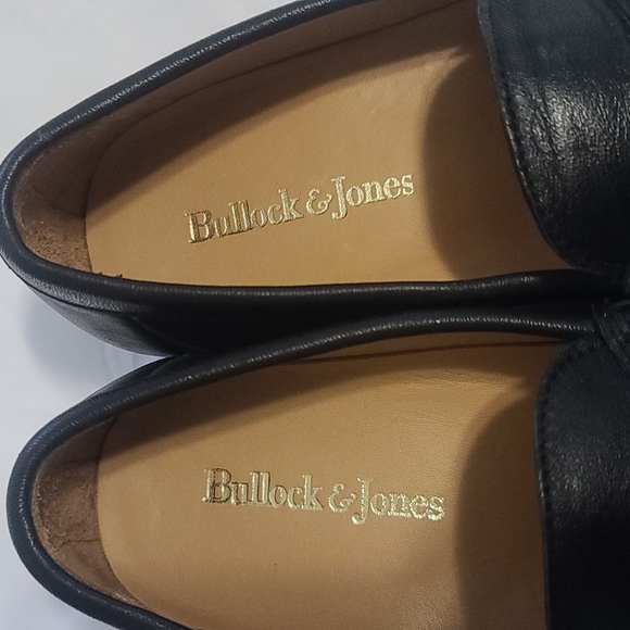 Bullock & Jones men black slip-on shoes size 9 main image 11